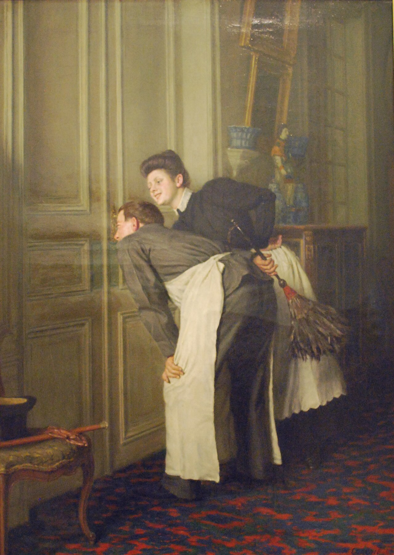 Madame Is Receiving by Rémy Cogghe