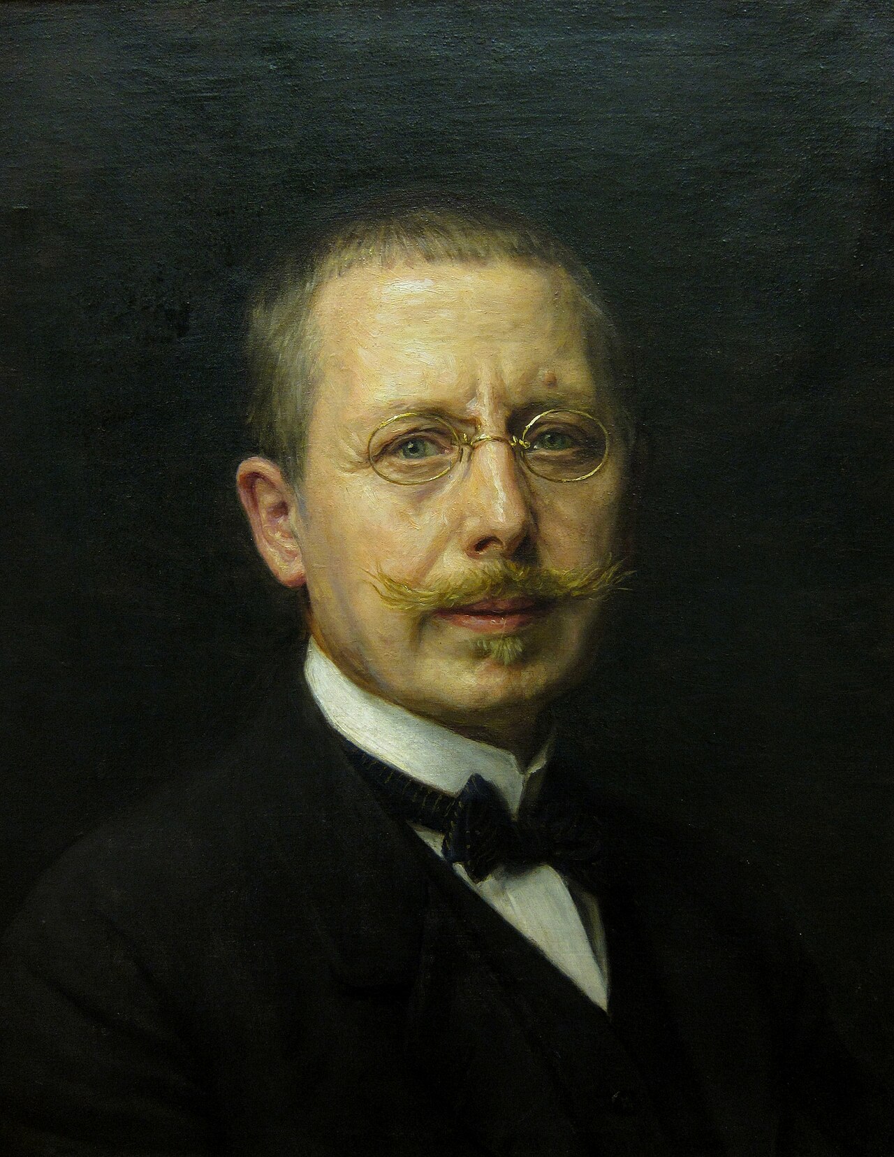 Self-portrait by Rémy Cogghe