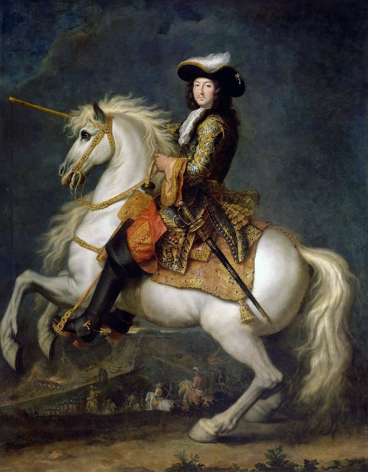 Louis XIV, King of France (1638-1715) by René-Antoine Houasse