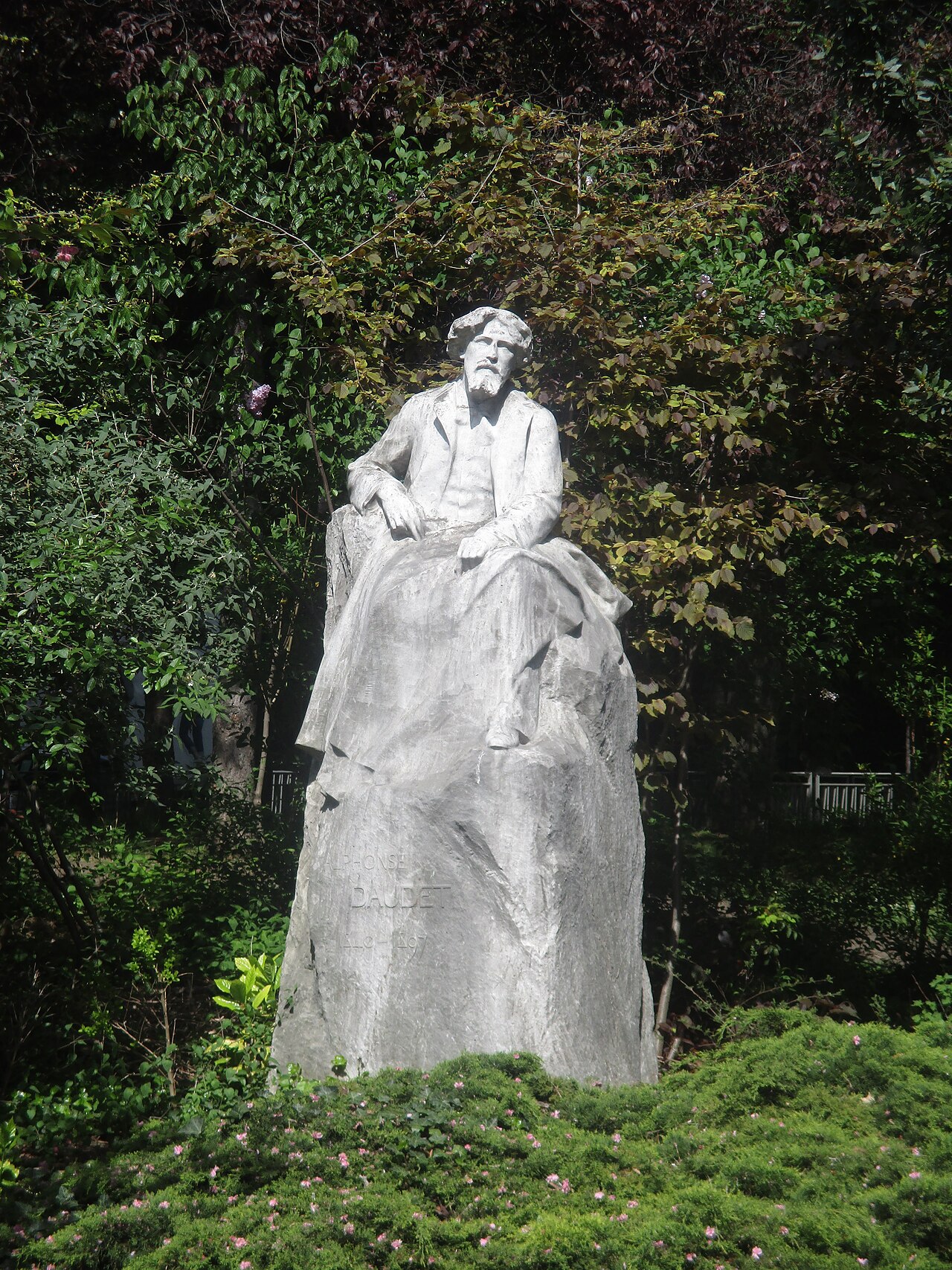 Alphonse Daudet by René de Saint-Marceaux