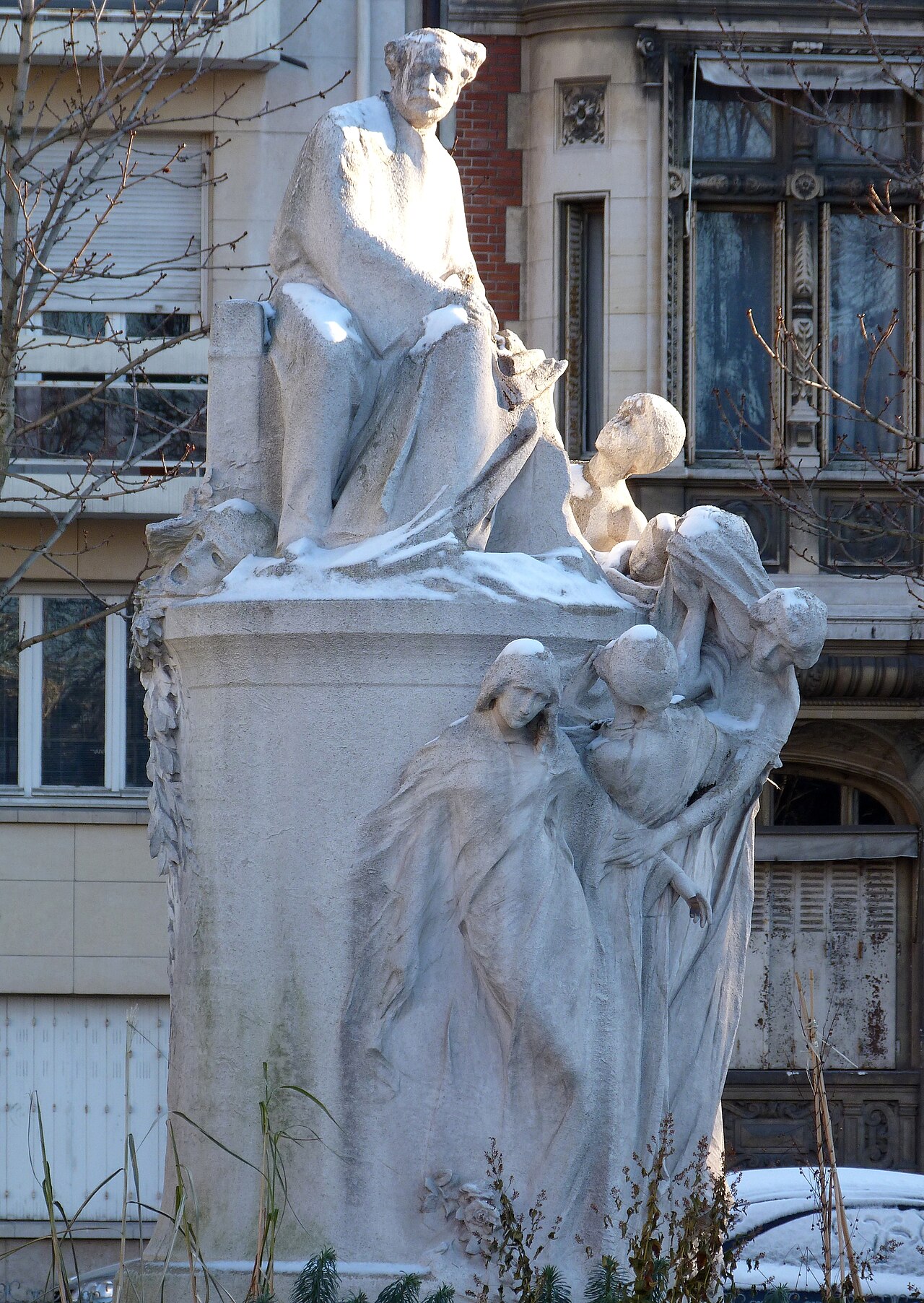 Monument to Alexandre Dumas, fils by René de Saint-Marceaux