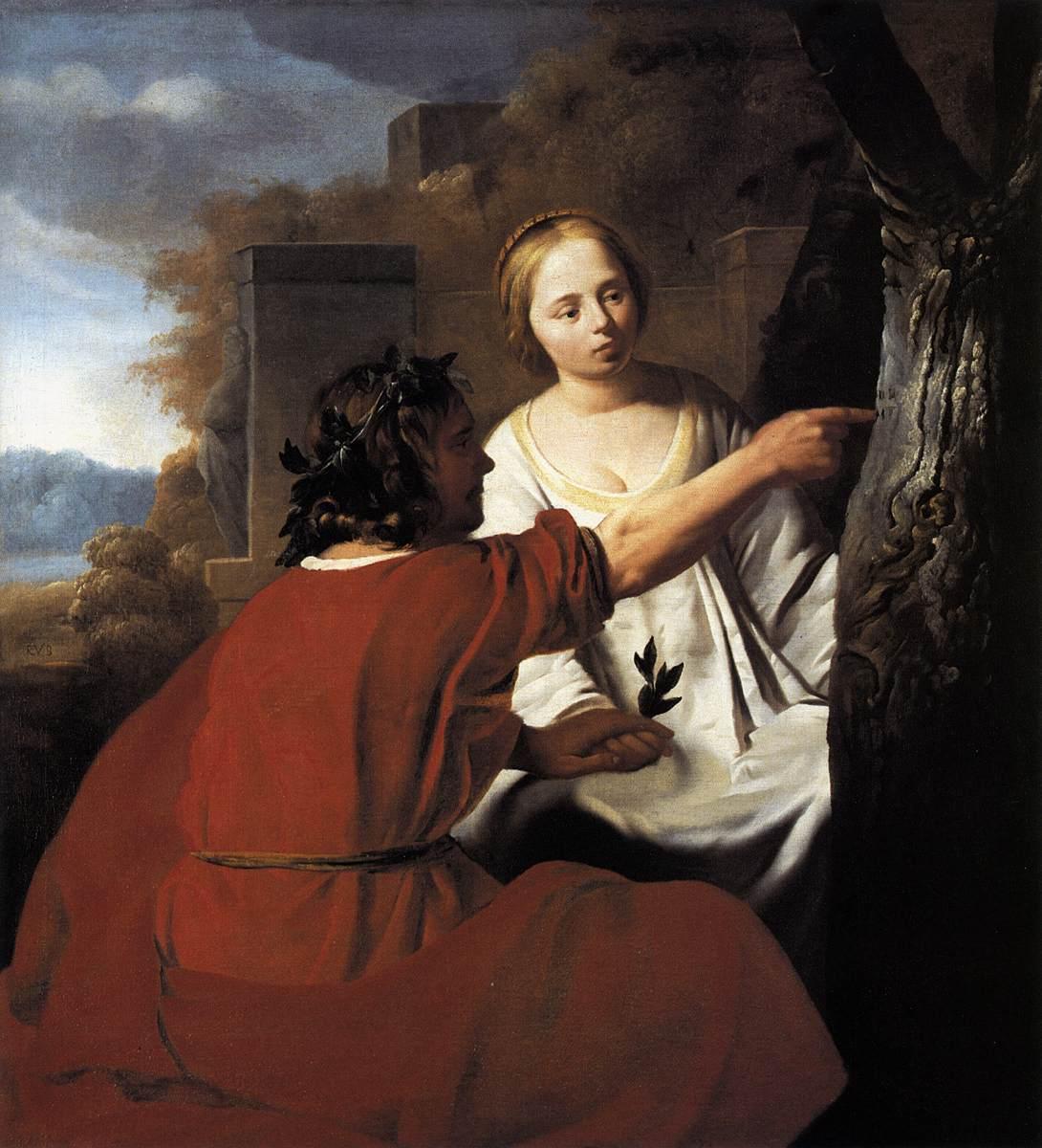 Pâris and Oenone by Reyer van Blommendael