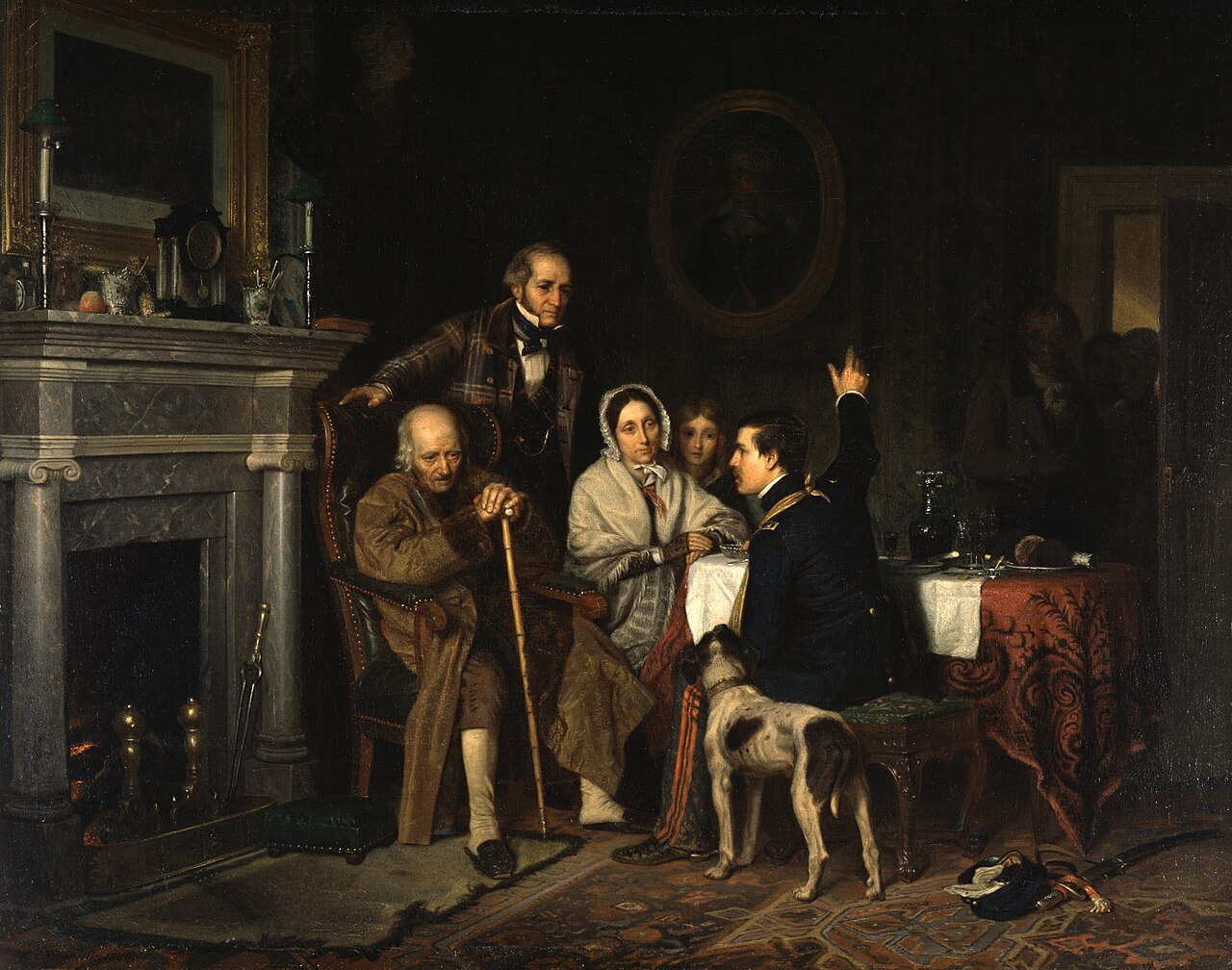 Old '76 and Young '48 by Richard Caton Woodville, Sr.