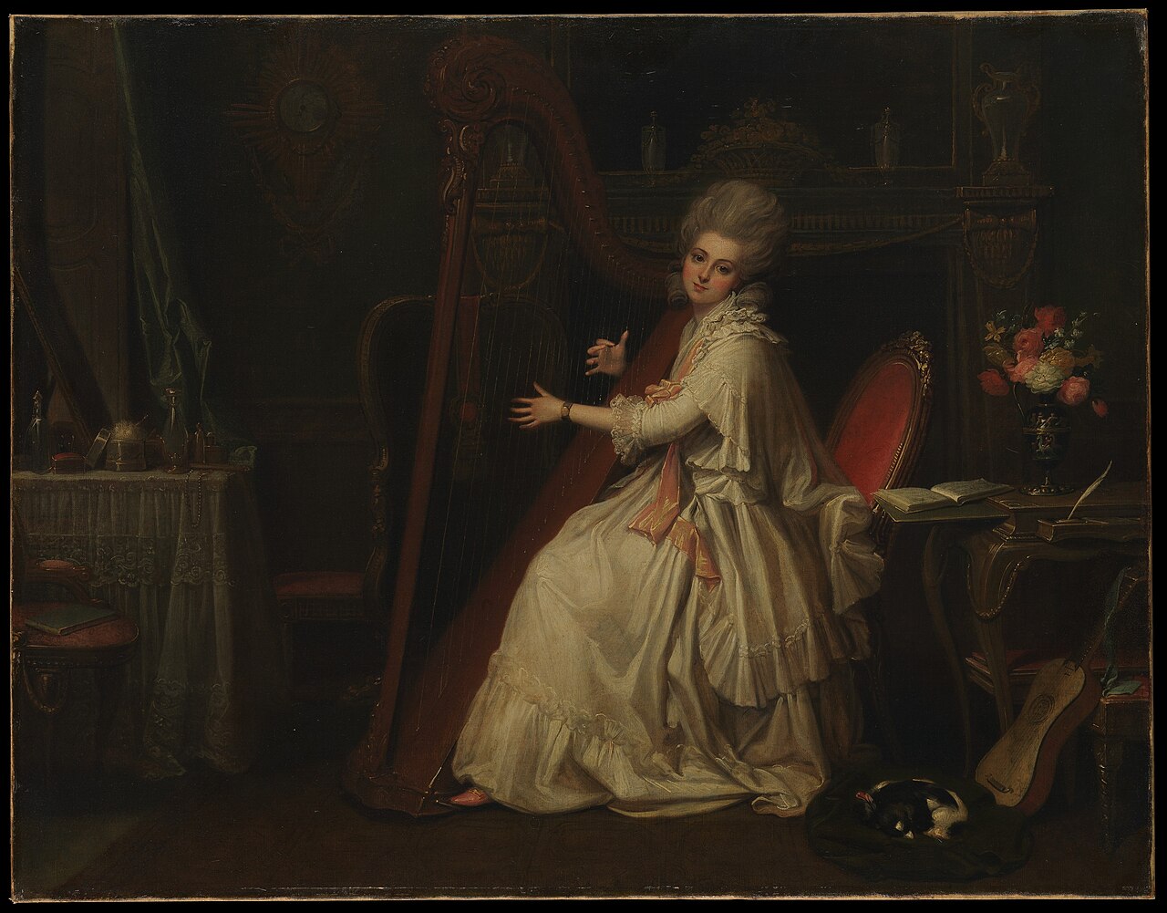 Portrait of Marianne Dorothy Harland (1759–1785), Later Mrs. William Dalrymple by Richard Cosway
