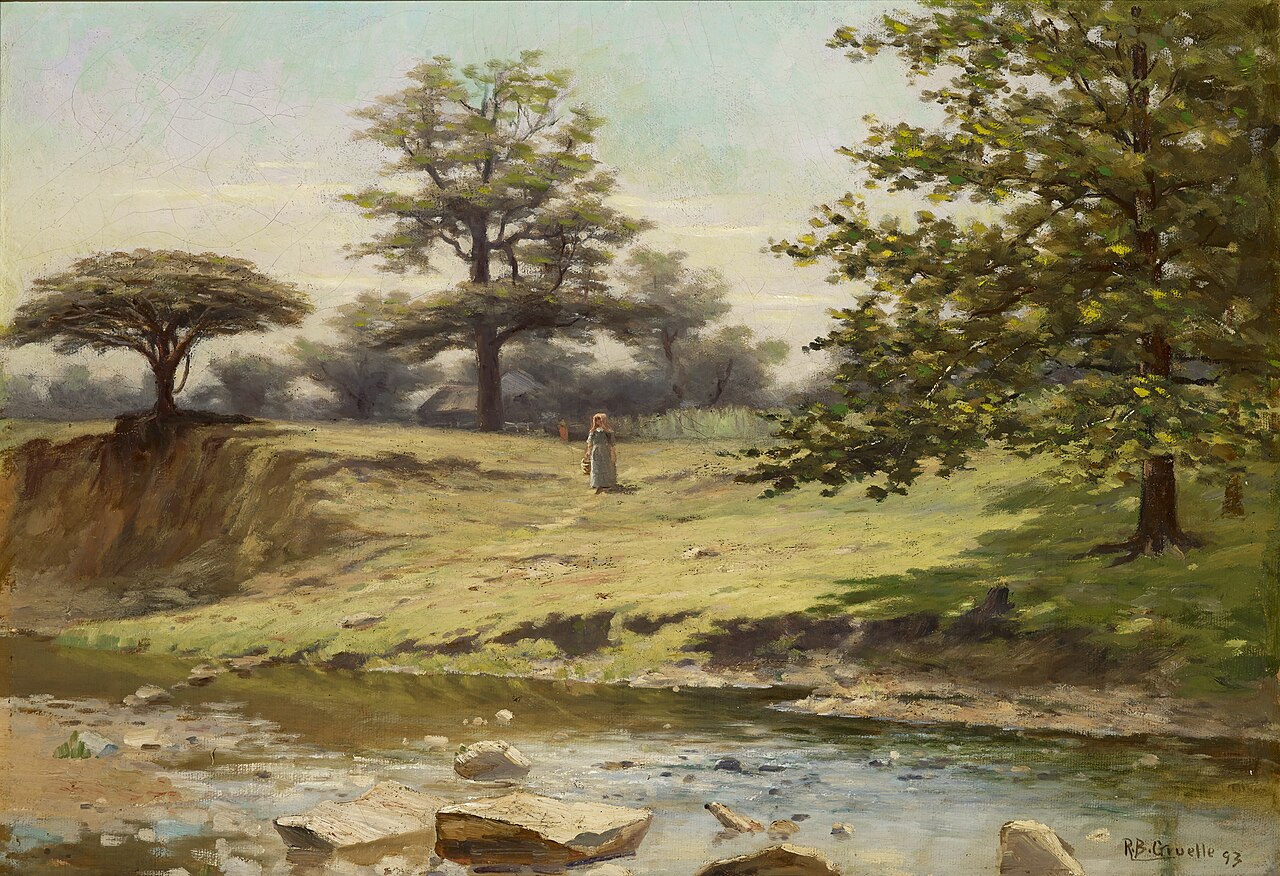 Untitled Landscape by Richard Gruelle