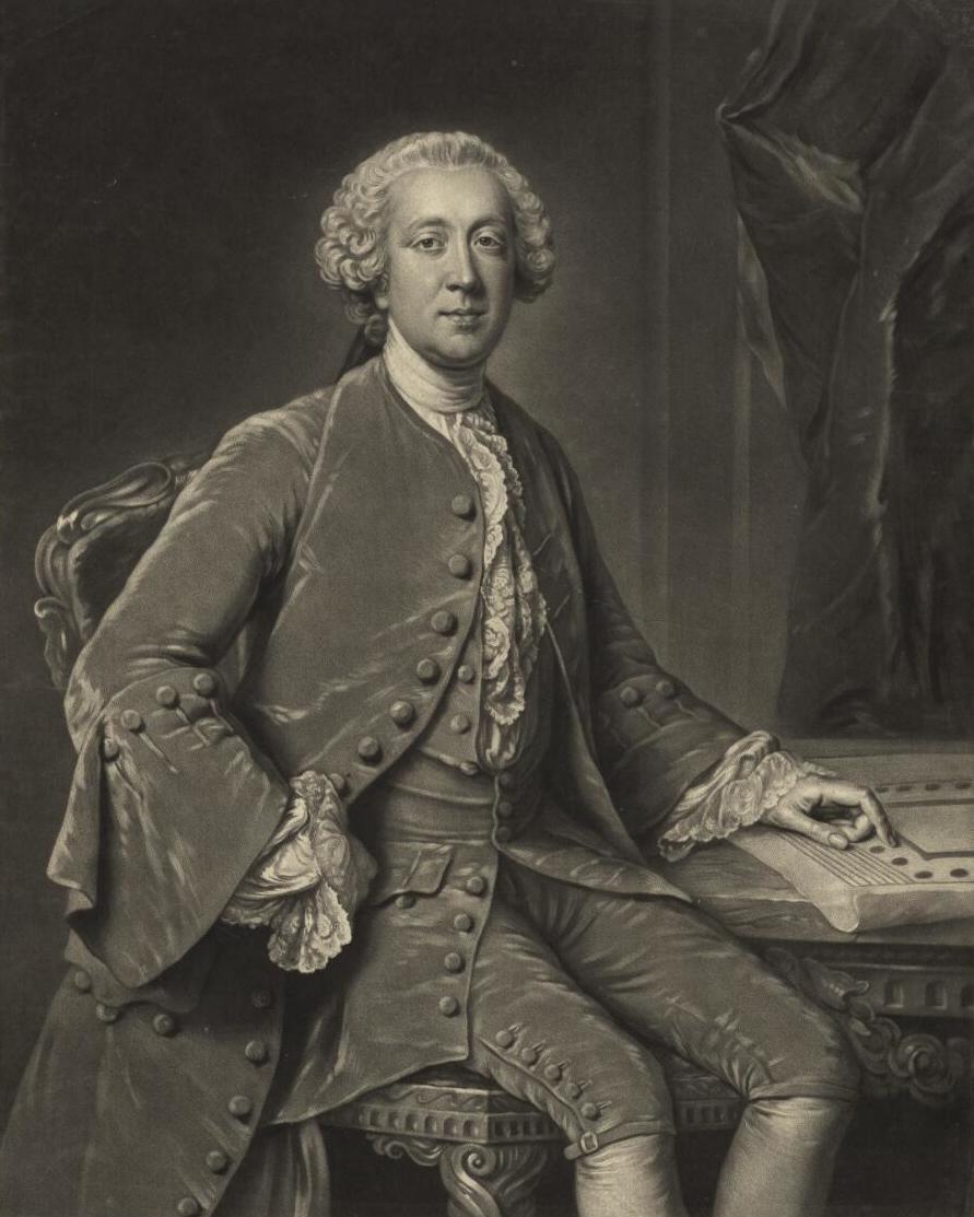 The Right Honble. Richd. Grenville Temple, Earl Temple, Viscount and Baron Cobham, Lord Privy-Seal, and one of His Majesty's Most Honourable Privy Council by Richard Houston