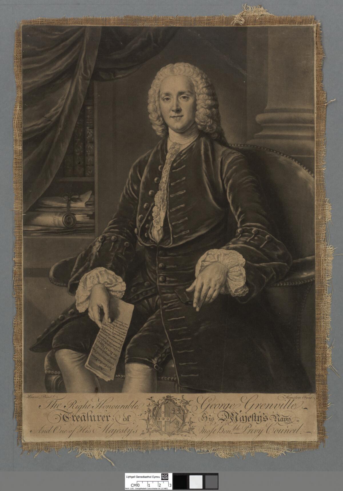 The Right Honourable George Grenville by Richard Houston