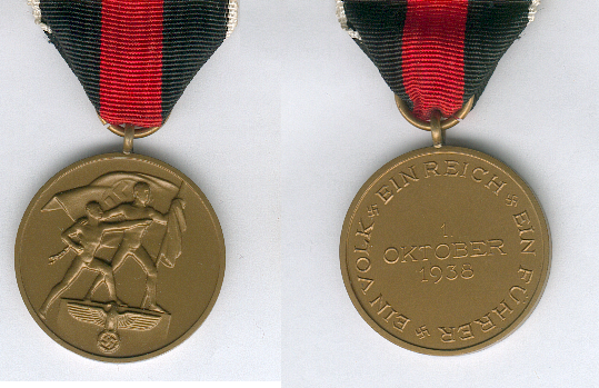 Sudetenland Medal by Richard Klein