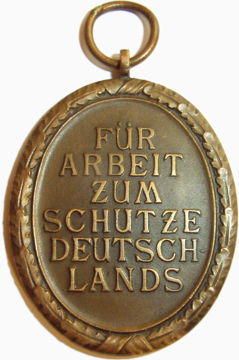 West Wall Medal by Richard Klein