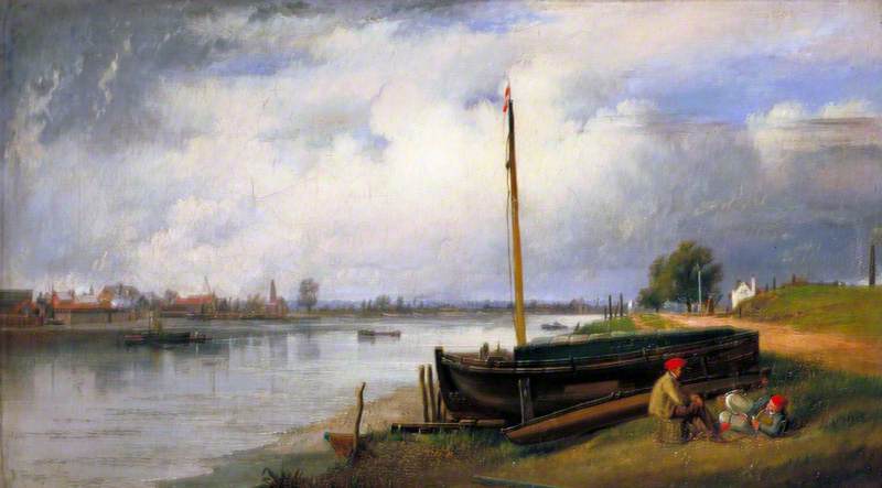 The Thames from Millbank by Richard Redgrave