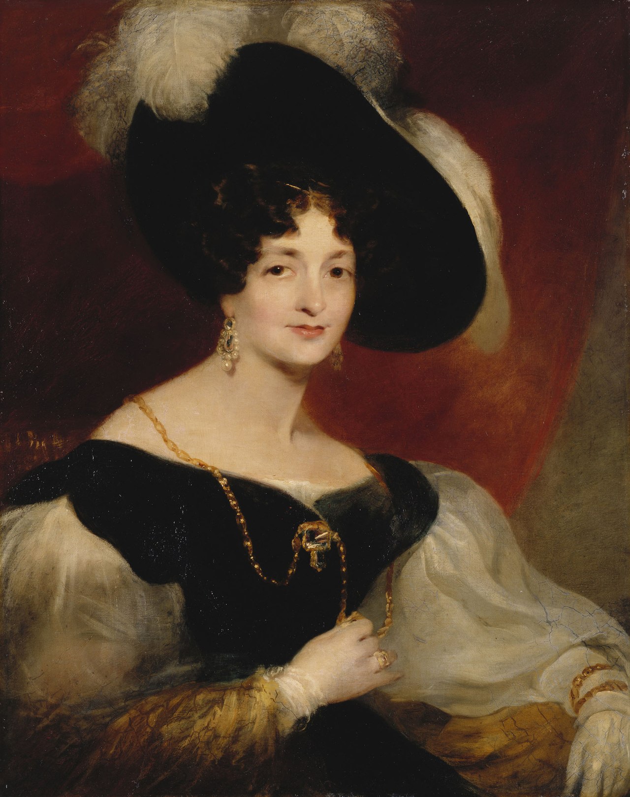 Victoria, Duchess of Kent (1788-1861) by Richard Rothwell