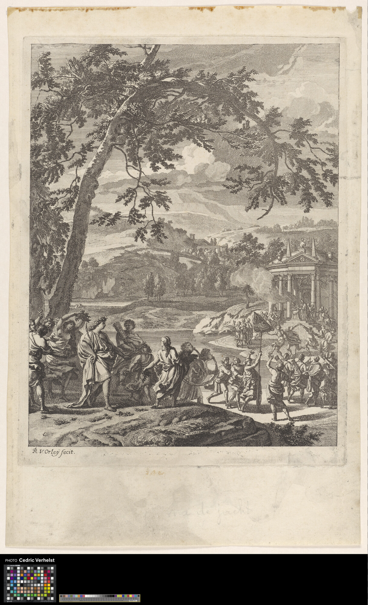 Silvio receives a festive welcome by Richard van Orley