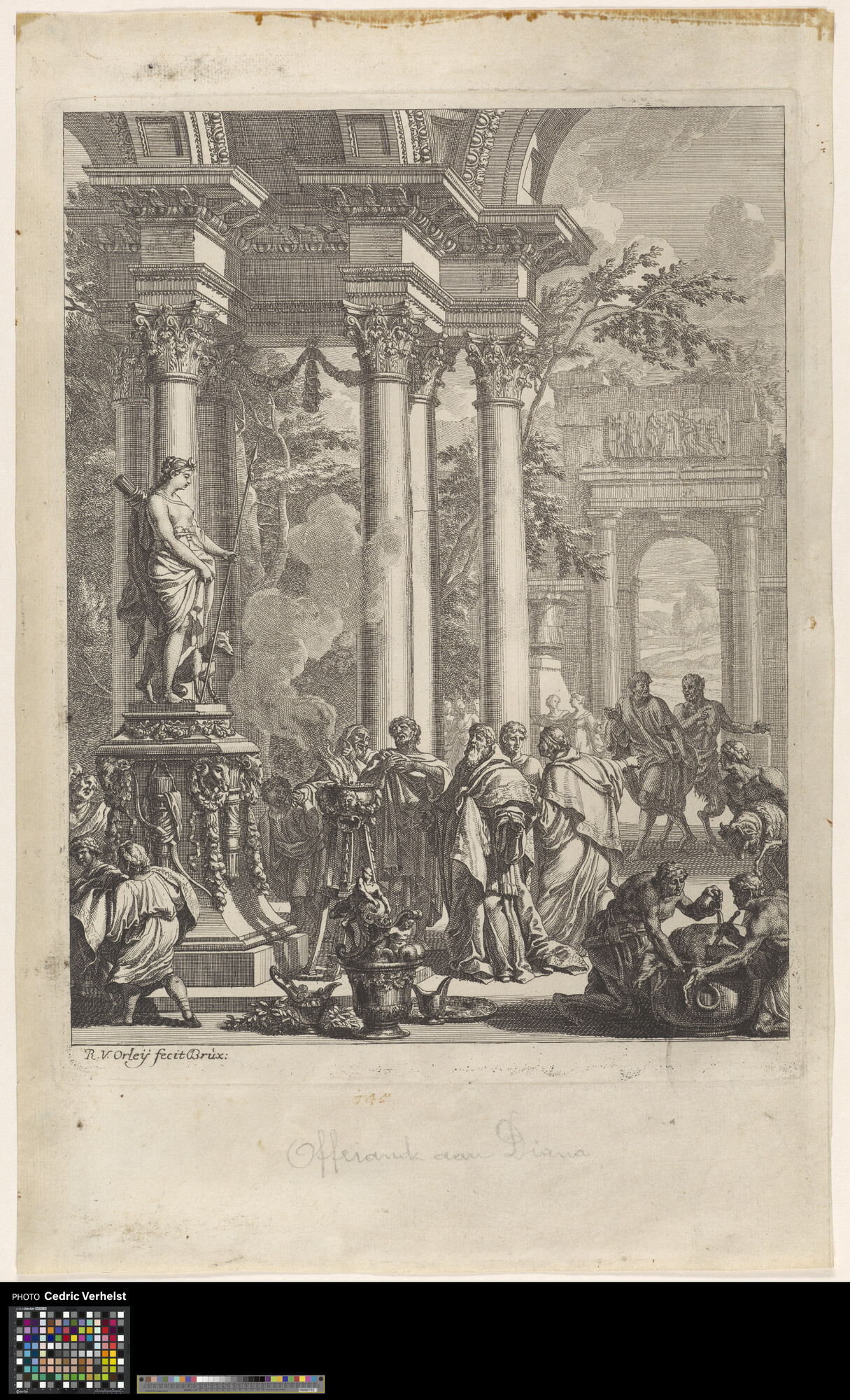 The sacrifice to Diana by Richard van Orley