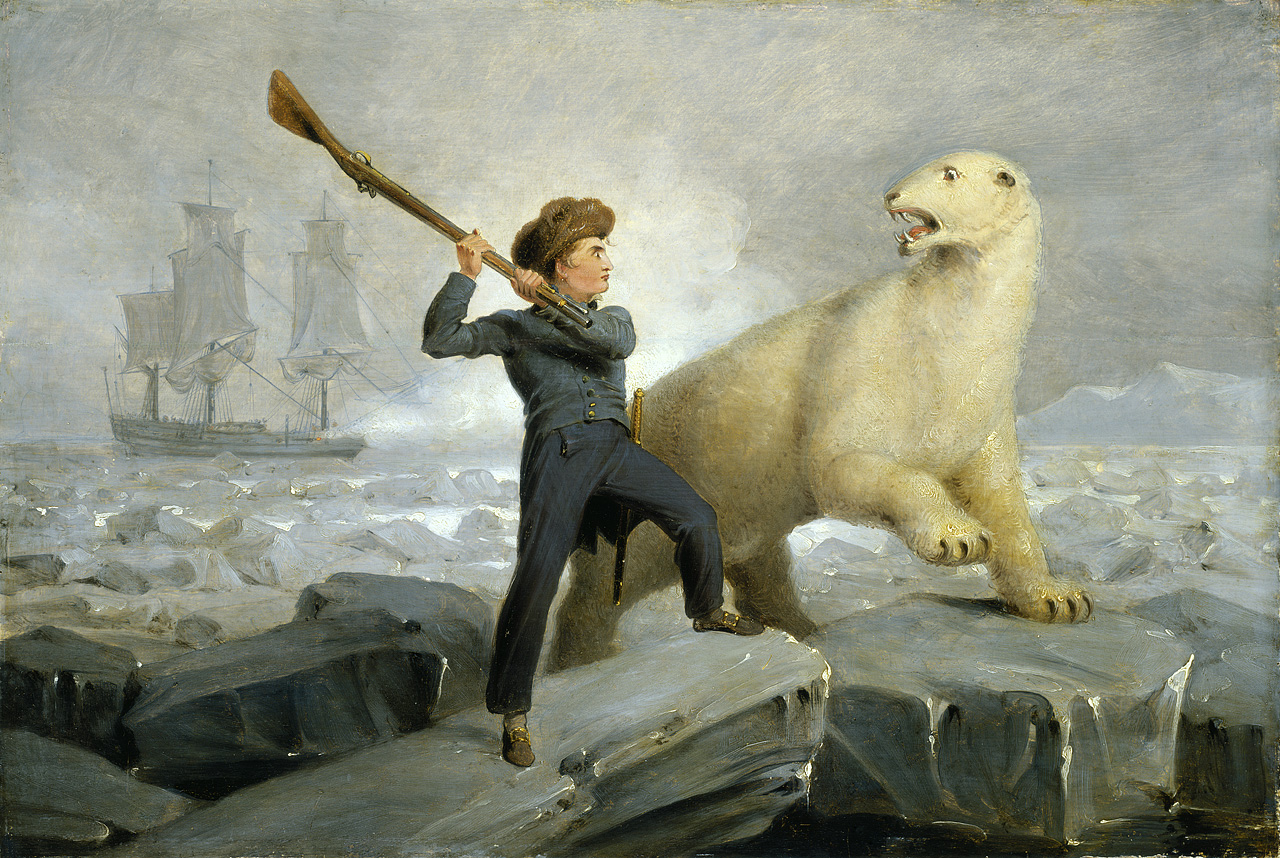 Nelson and the Bear by Richard Westall