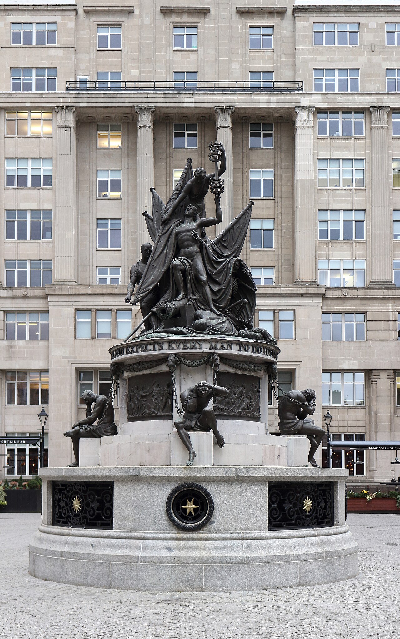 Nelson Monument by Richard Westmacott