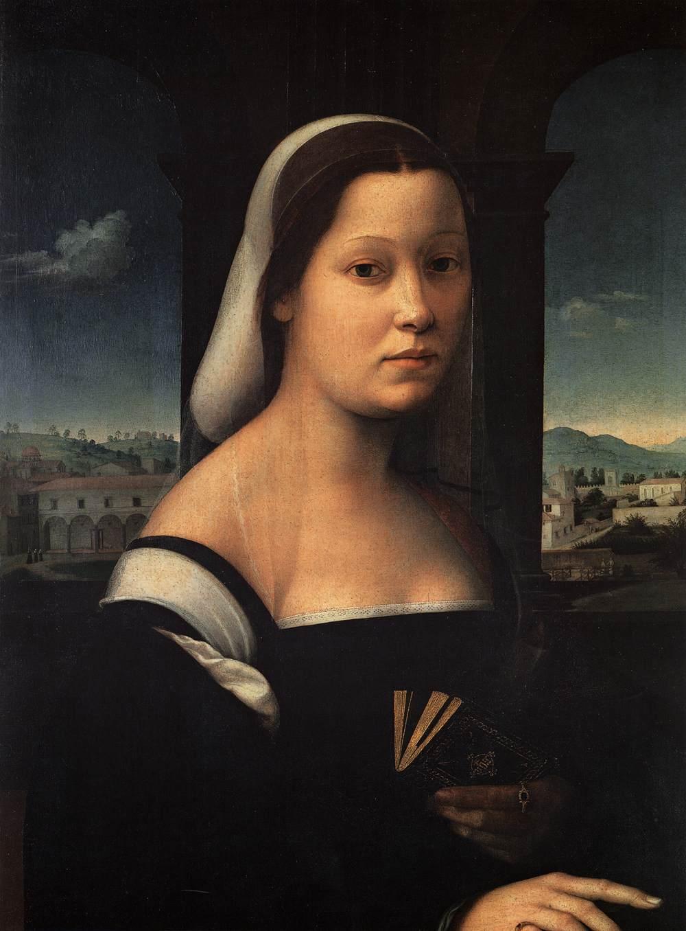 Portrait of a Woman, called "The Nun" by Ridolfo del Ghirlandaio