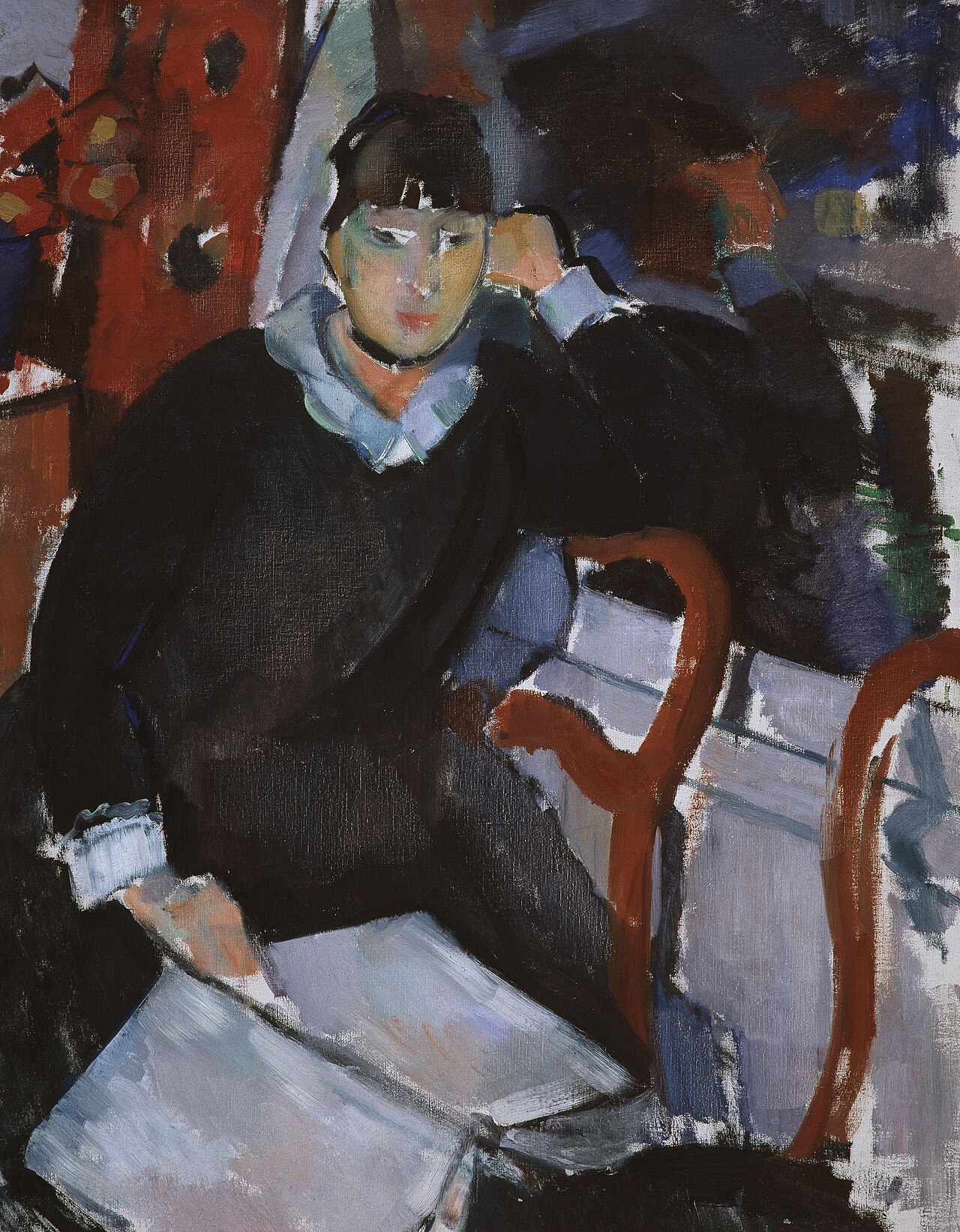 Seated Woman at the Window by Rik Wouters