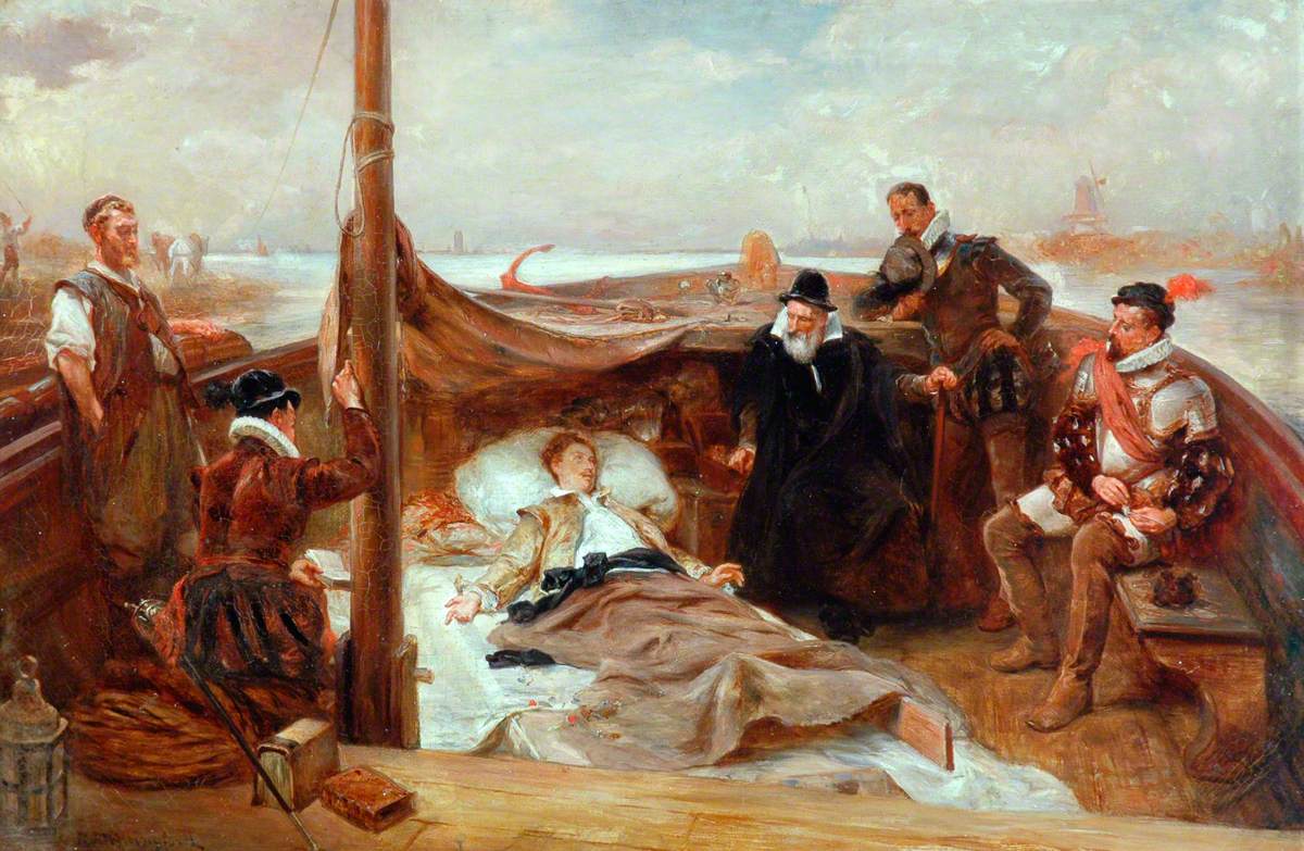 The Last Days of Sir Philip Sydney by Robert Alexander Hillingford