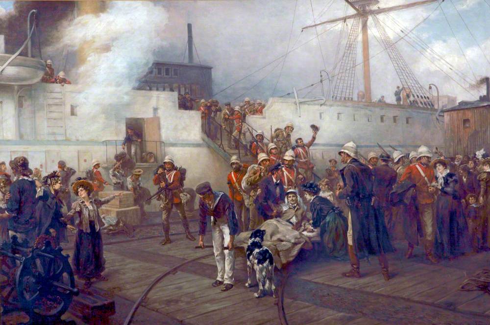 The Return of the Heroes by Robert Alexander Hillingford