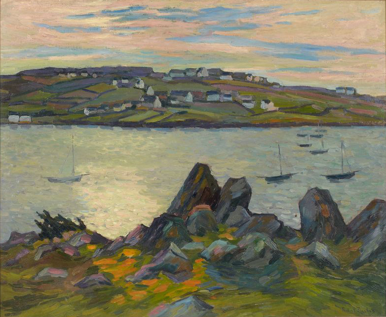 River Bank of Belbeuf" by Robert Antoine Pinchon