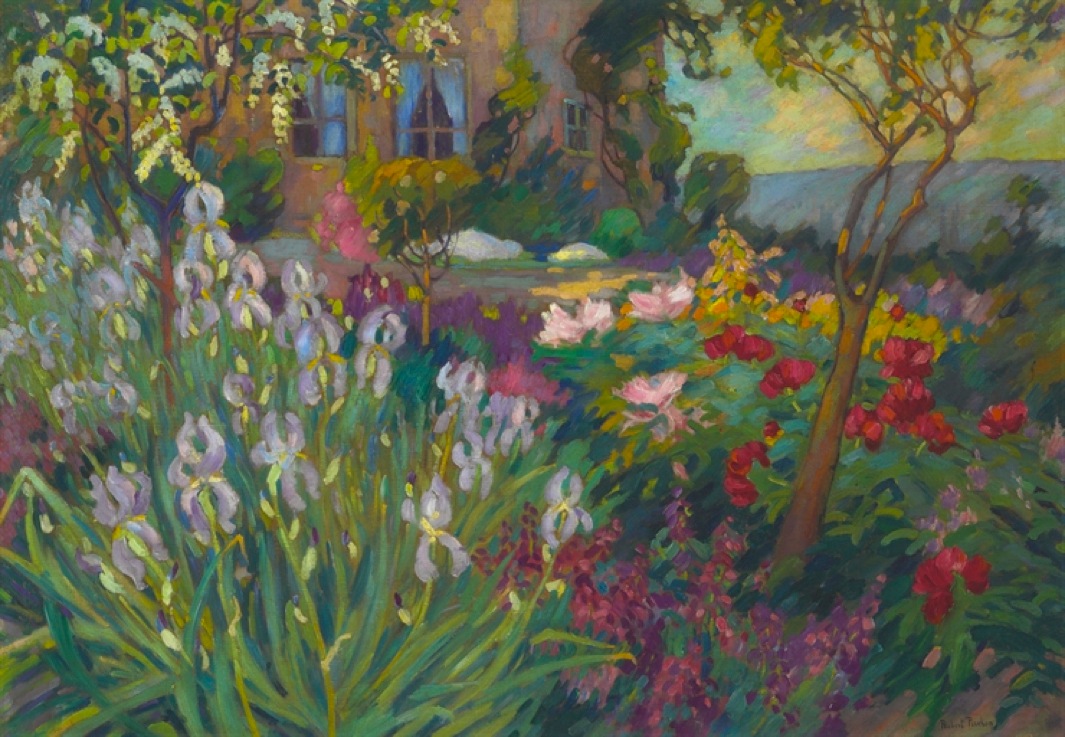 The Iris Garden" by Robert Antoine Pinchon