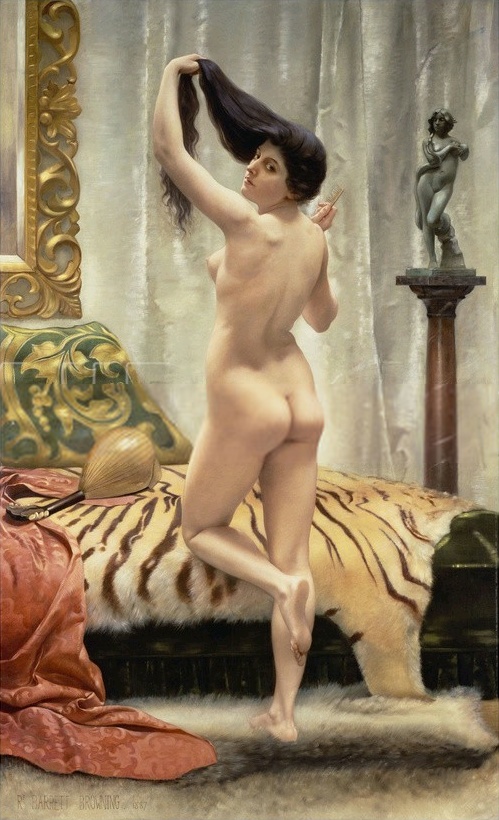 Before the Mirror by Robert Barrett Browning