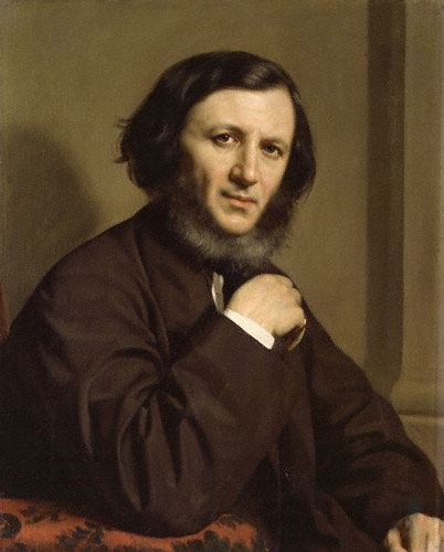 Portrait of Robert Barrett Browning