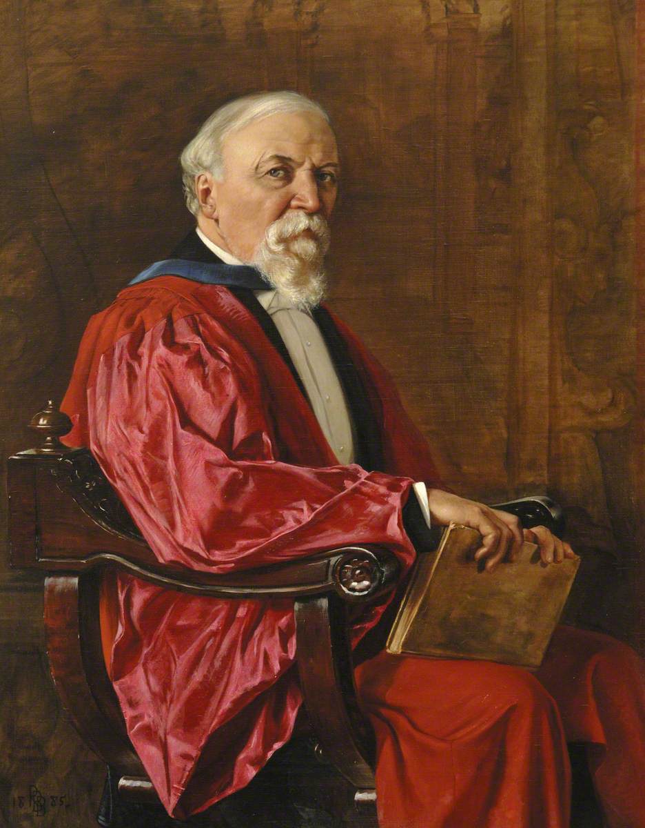Robert Browning (1812–1889), First Honorary Fellow (1867), Poet by Robert Barrett Browning