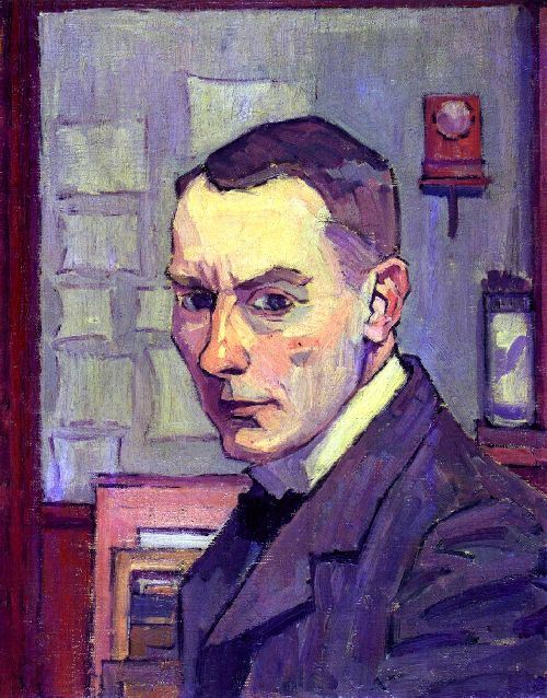 Self-portrait by Robert Bevan