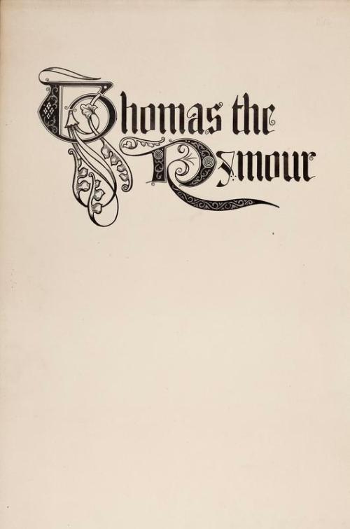 Illustrations to Ballads 'Thomas the Rhymer', 'Johnie Armstrong' and 'The Dowie Dens of Yarrow' - Robert Burns by Robert Burns