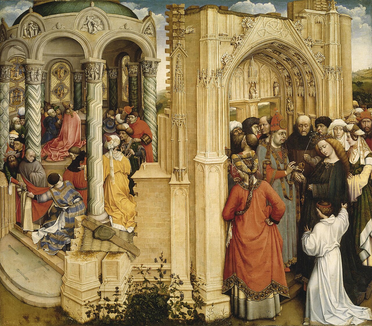 Marriage of the Virgin by Robert Campin