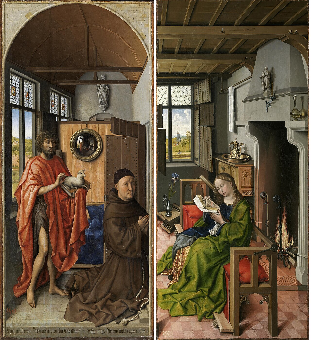 Werl Triptych by Robert Campin