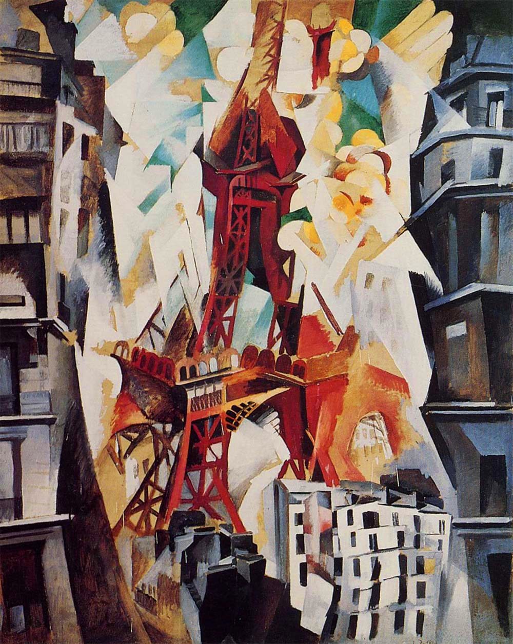 Champs de Mars, the Red Tower by Robert Delaunay