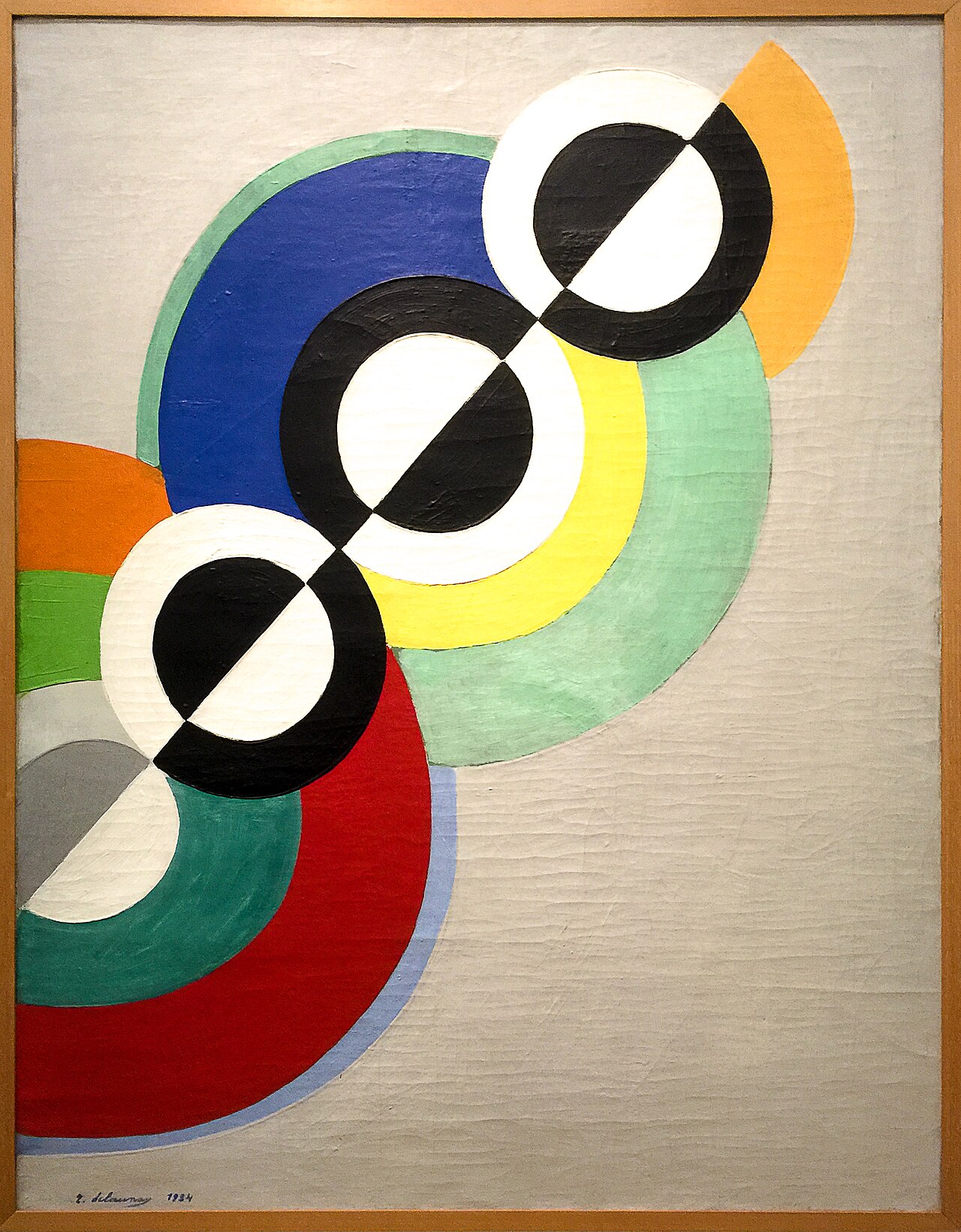 Rhythms by Robert Delaunay
