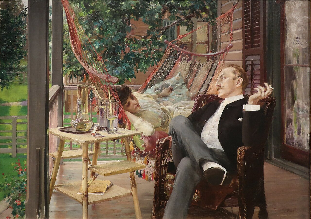 Two Idlers by Robert Frederick Blum