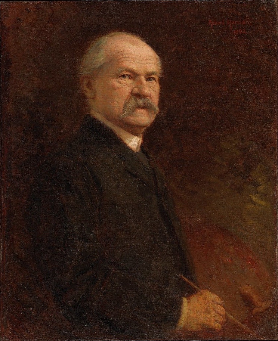 Portrait of O.R. Jacobi, President of the Royal Canadian Academy of Arts by Robert Harris