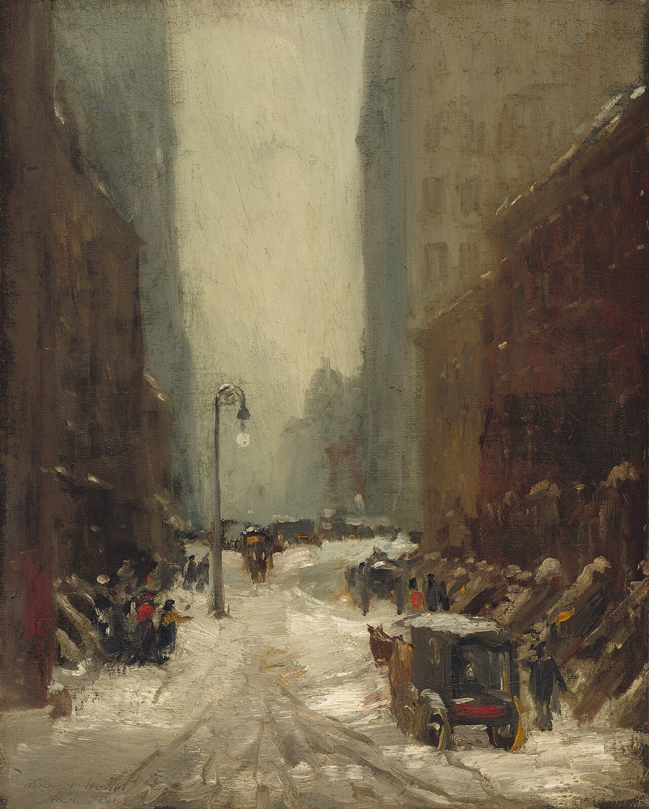 Snow in New York by Robert Henri
