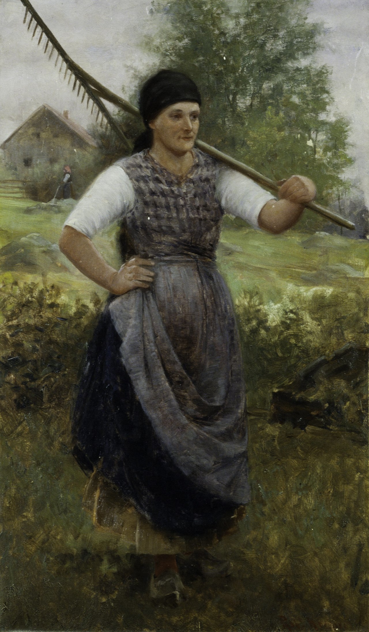 The Bohemian Peasant Girl by Robert Koehler