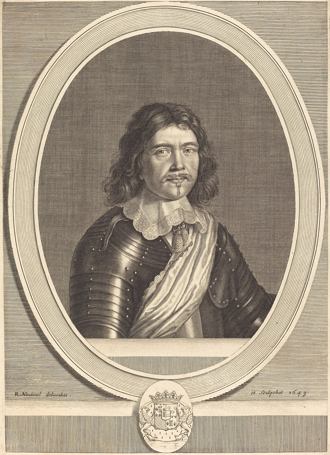 Frederic-Maurice, Duc de Bouillon by Robert Nanteuil