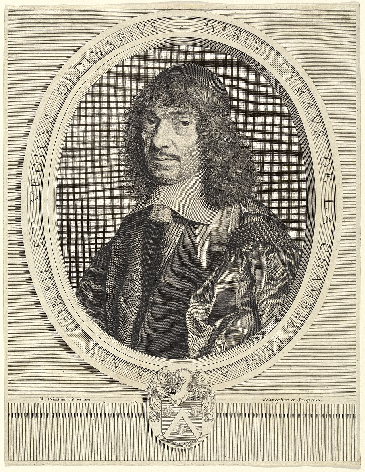 Marin Cureau de la Chambre by Robert Nanteuil