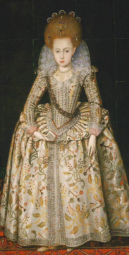 Princess Elizabeth (1596–1662), Later Queen of Bohemia by Robert Peake the elder