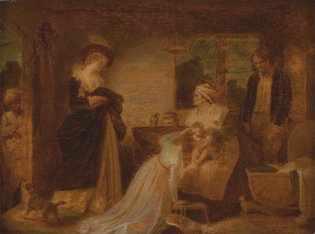 The Seven Ages of Man: The Infant, 'As You Like It,' II, vii by Robert Smirke