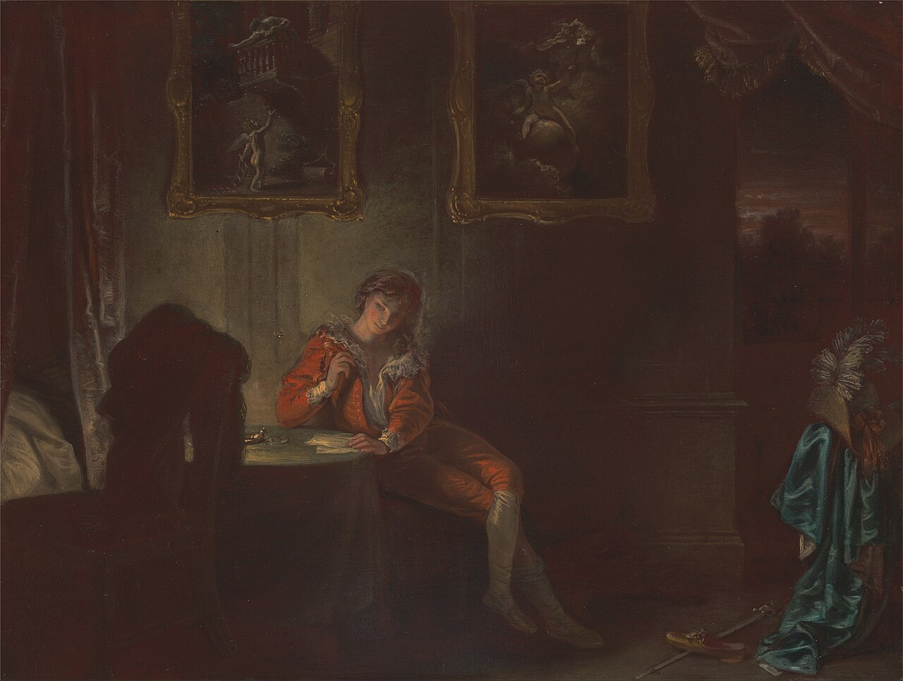 The Seven Ages of Man: The Lover, 'As You Like It,' II, vii by Robert Smirke