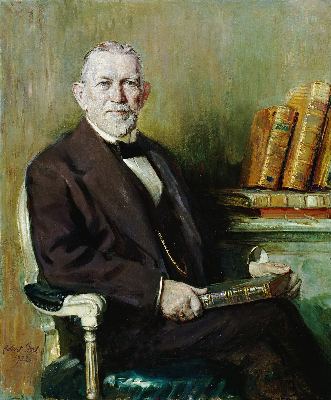 Hubert Ermisch by Robert Sterl