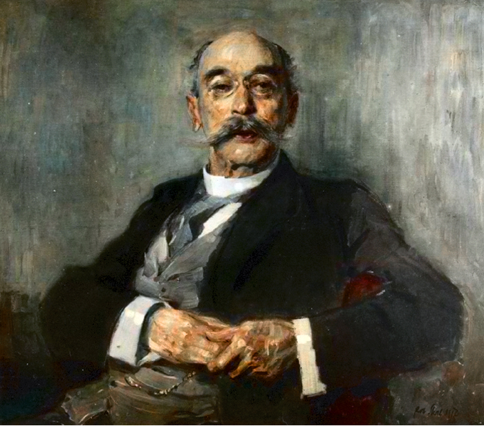 Porträt des Otto Posse by Robert Sterl