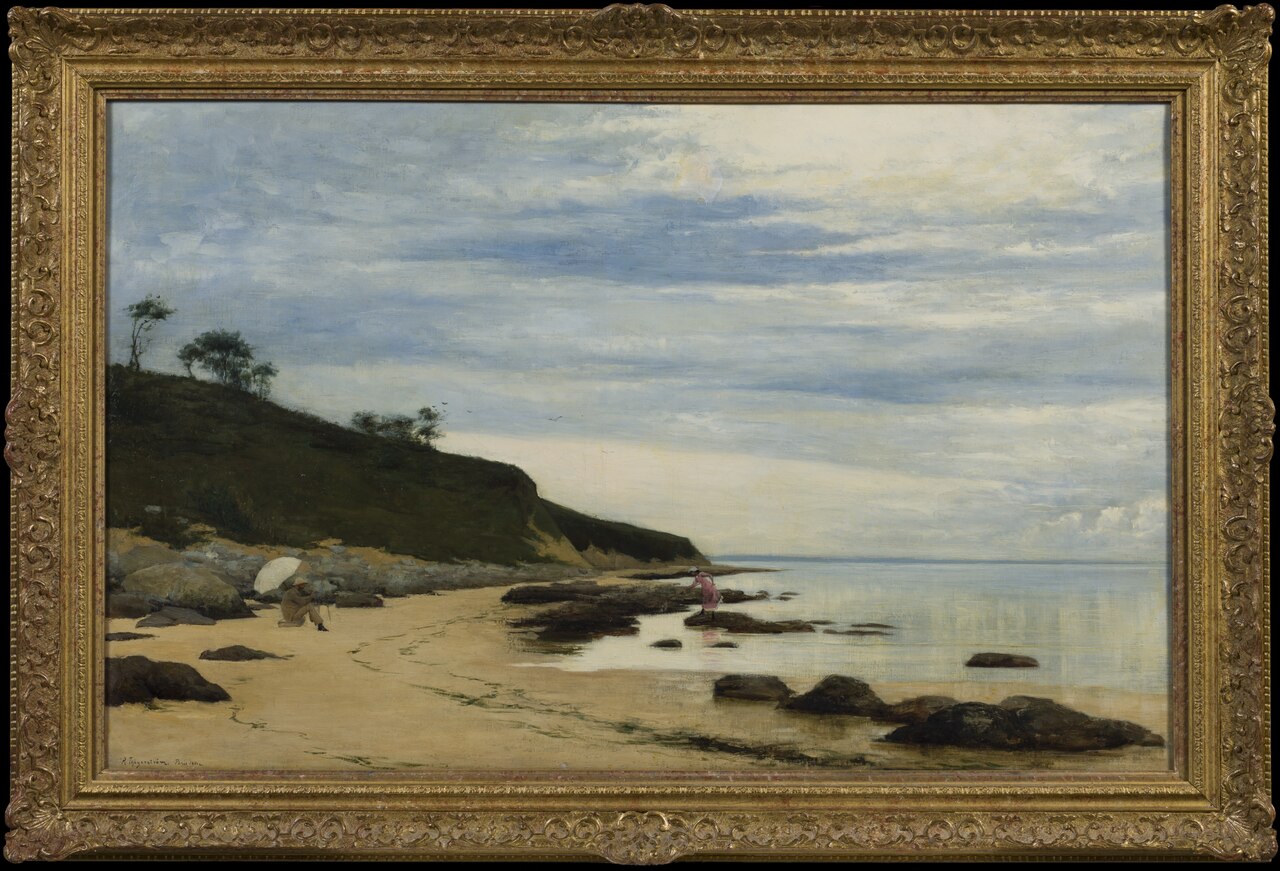 Plein Air-Painter at the Coast by Robert Thegerström