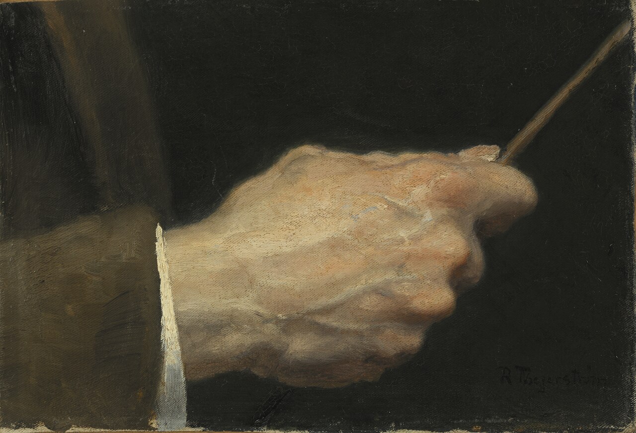 Study of a Hand by Robert Thegerström