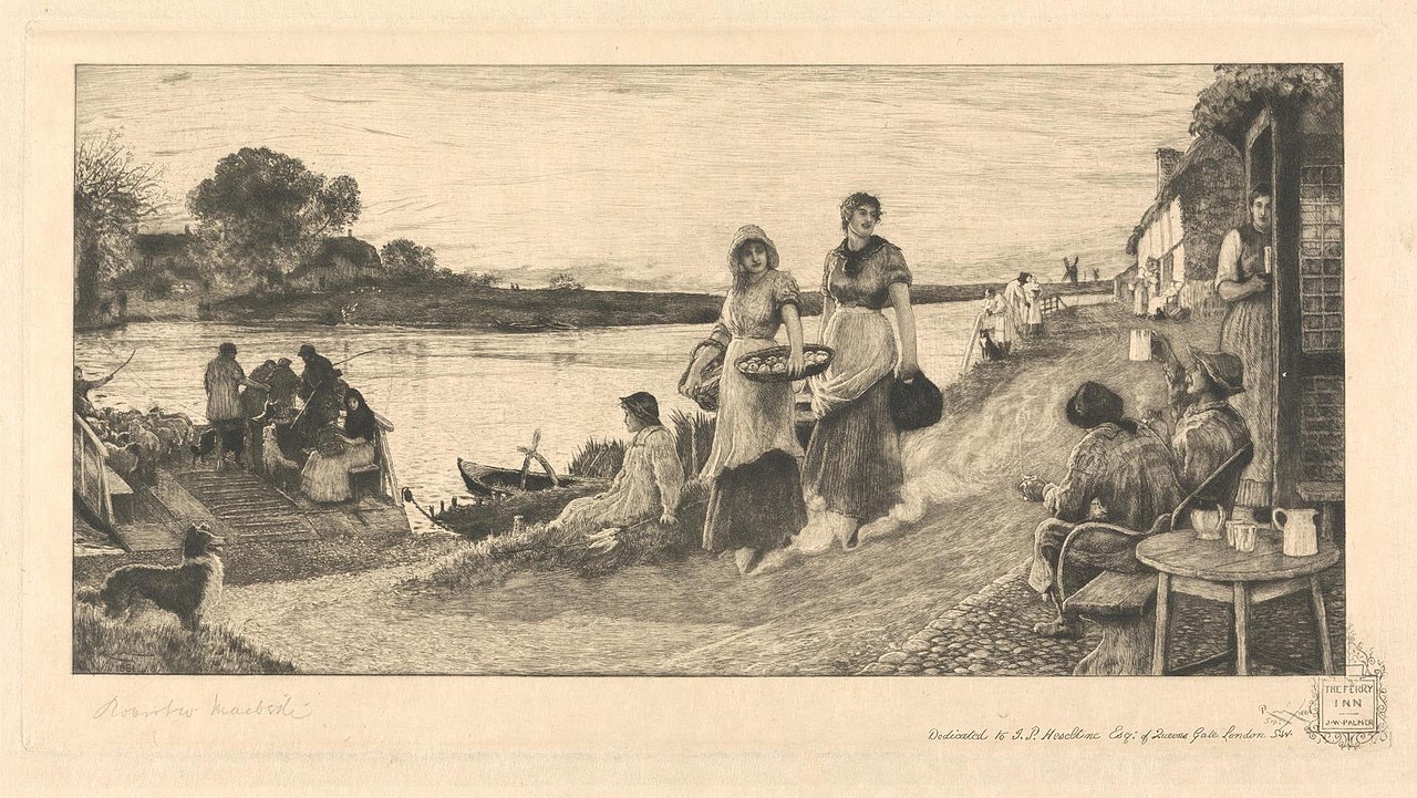 The Ferry Inn by Robert Walker Macbeth