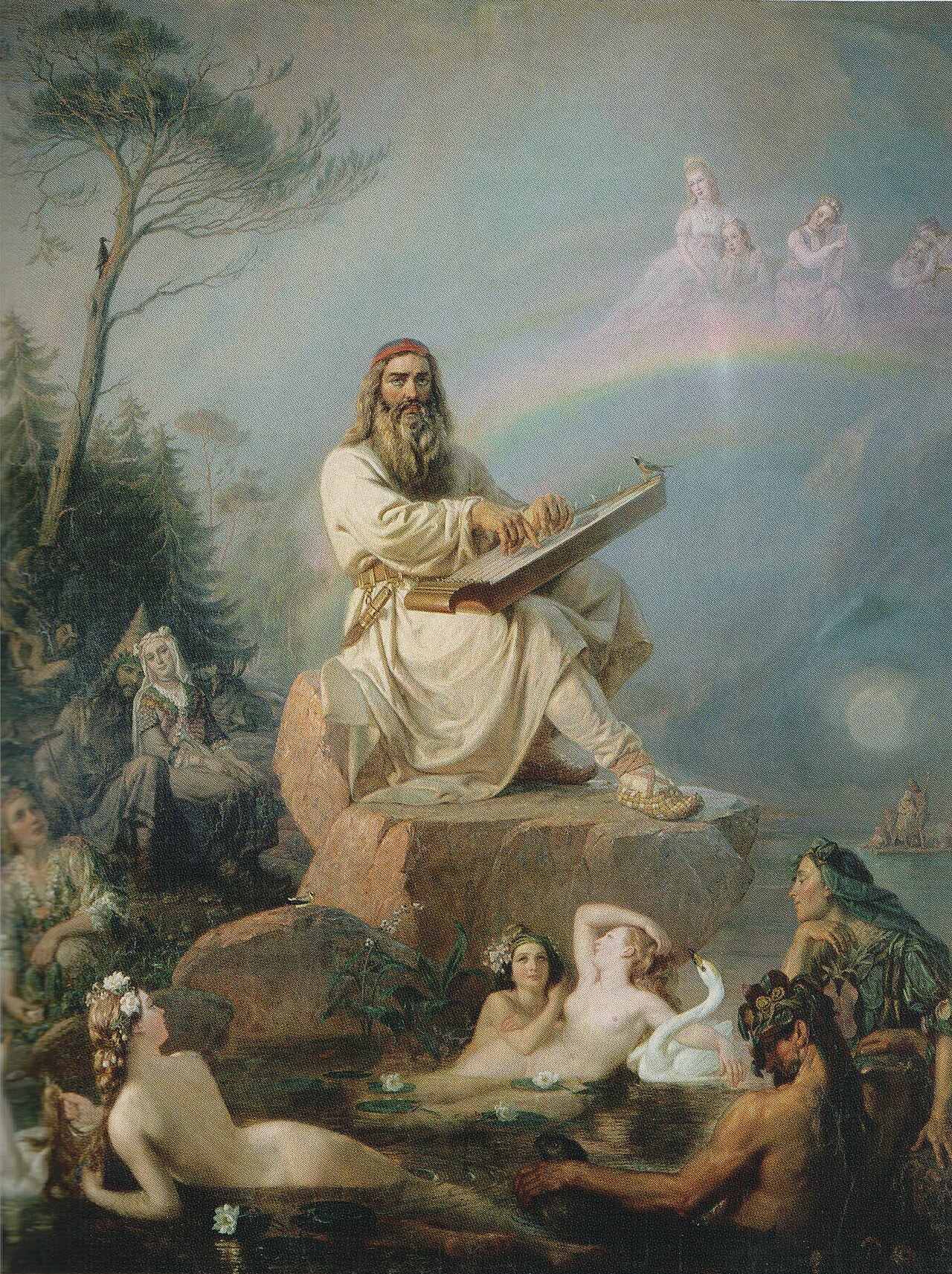 Väinämöinen's Play by Robert Wilhelm Ekman