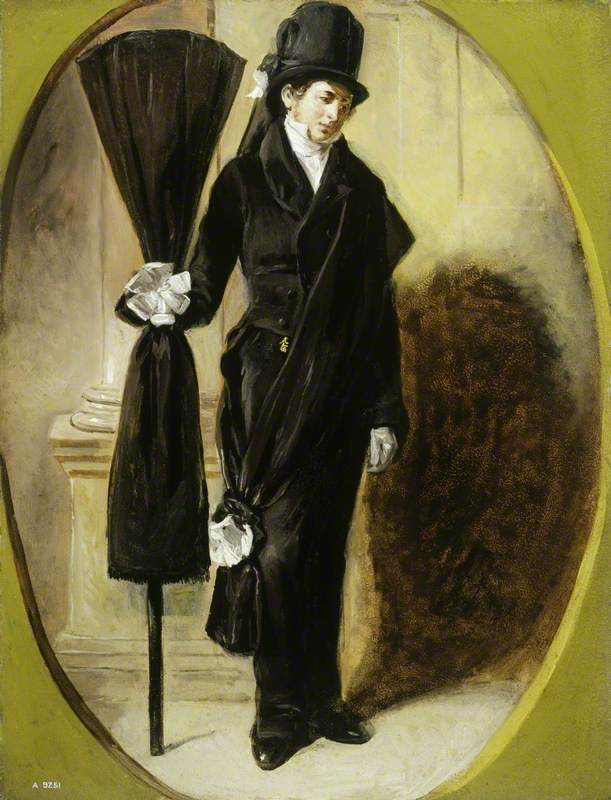 A Funeral Bearer by Robert William Buss